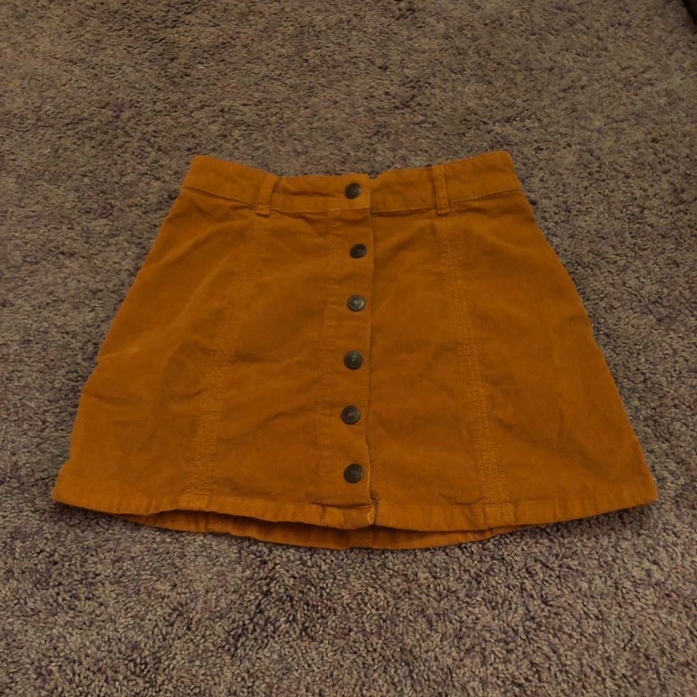 american eagle corduroy skirt